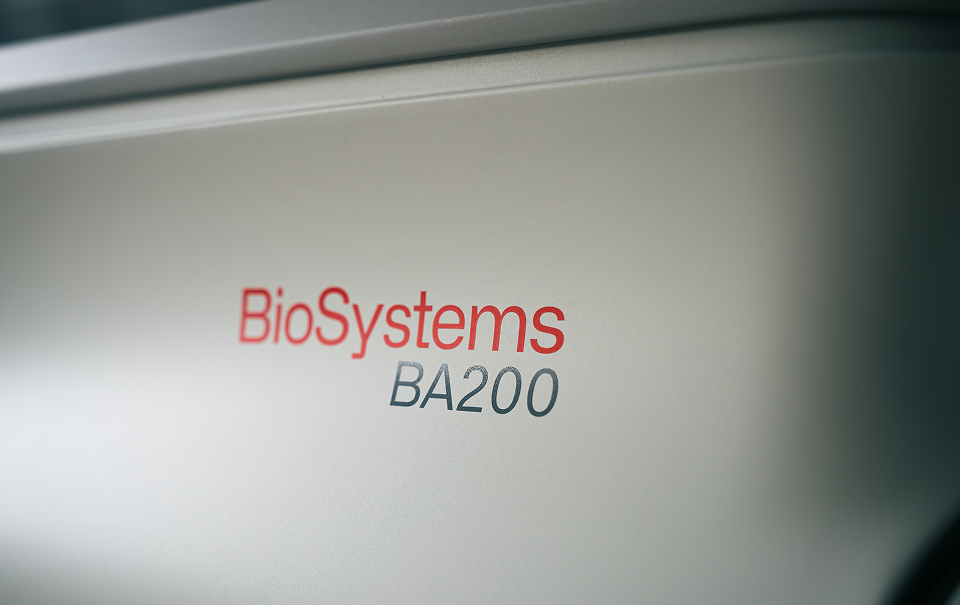 BioSystems BA200 Clinical Chemistry Analyzer Side View